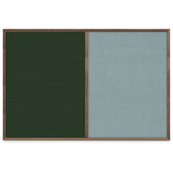 Slim Style Indoor Enclosed Corkboard, 24